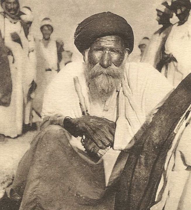 A Yazidi old man witness of countless atrocities by Islamist Radicals