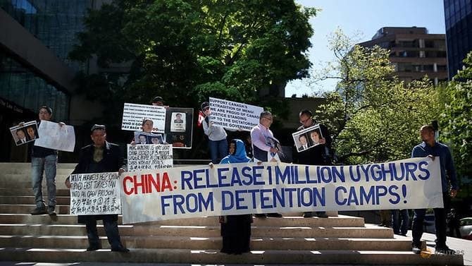 Communism a Revolution or a Threat? - Protesters demanding release of 1 Million Uyghurs from Detention camps.