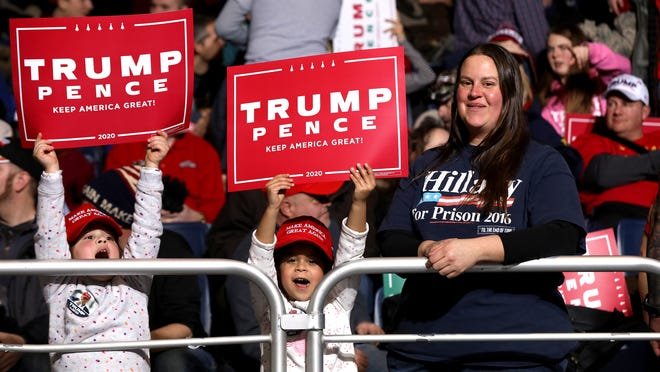  US President Donald Trump Impeachment:  Trump was at a "Merry Christmas" campaign rally in Battle Creek, Michigan. 