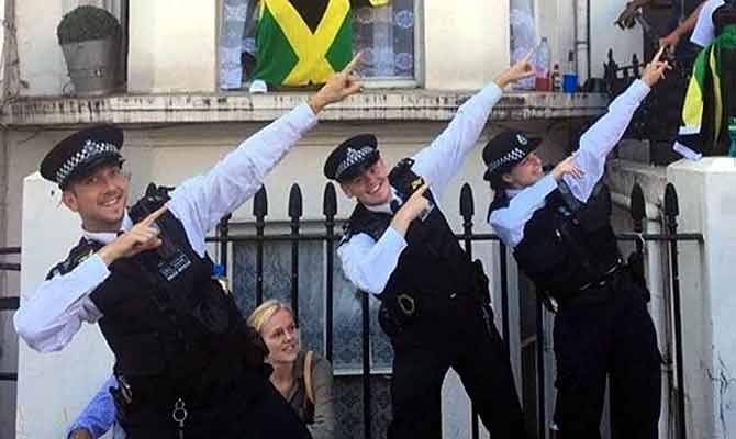 Sadiq Khan responsible for converting Britain as a colony of Pakistan: Police is kept busy in managing different small protests, unarmed Officers dancing and having a good time while whole London is left at the mercy of Pakistani Muslim Criminals