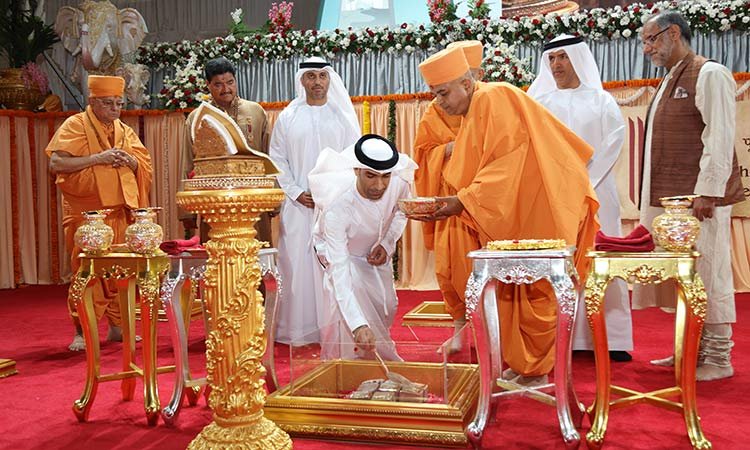 Gulf Ditches Pakistan In Its Last Propaganda War Against India: Ground laying cermony of first BAPS temple in Gulf - Several examples of Religious tolerance of Gulf countries unlike what Pakistan wants radicalism in Gulf at behest of Turkey.