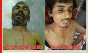 Abdul Rahman Arif and Zahid Pazeer both were abducted by Pakistan Army for Organ Harvesting. Their cleaved and stitched dead Bodies recovered
