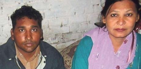 Shagufta Kausar and Shafqat Masih (a disabled) sentencwd to death under Section 295-C
