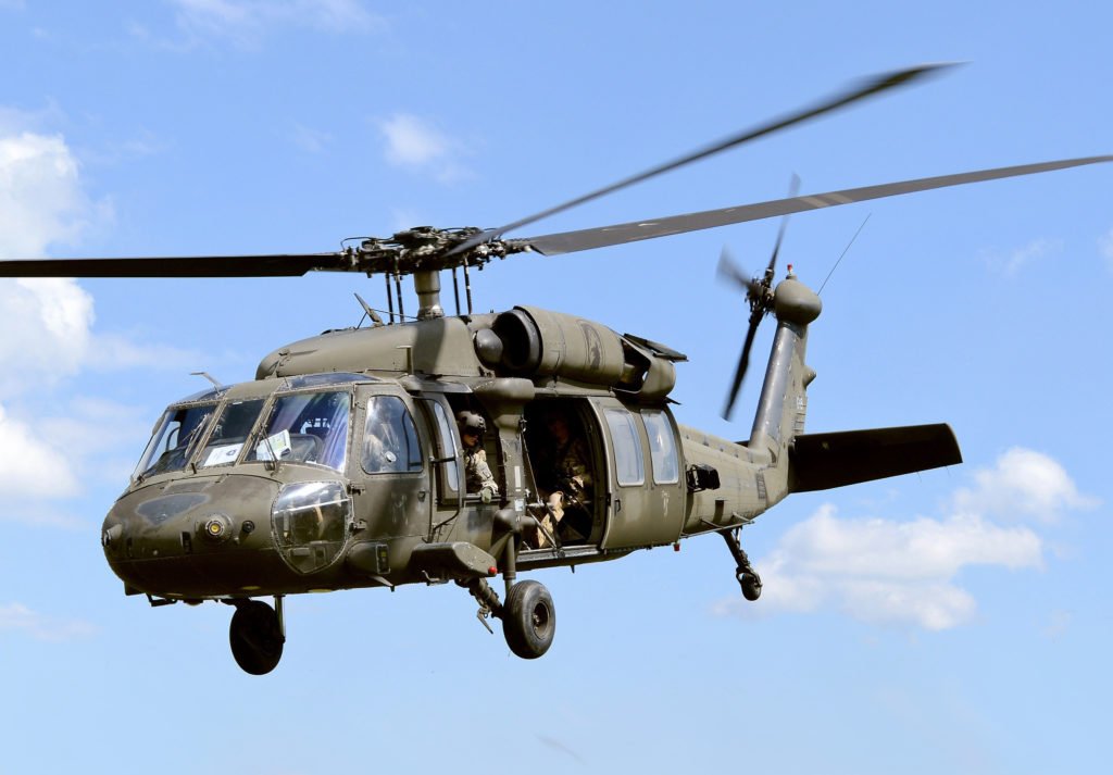 Let the Flyover begin: Sikorsky UH-60 Black Hawk (DoD photo by Gertrud Zach, U.S. Army/Released)