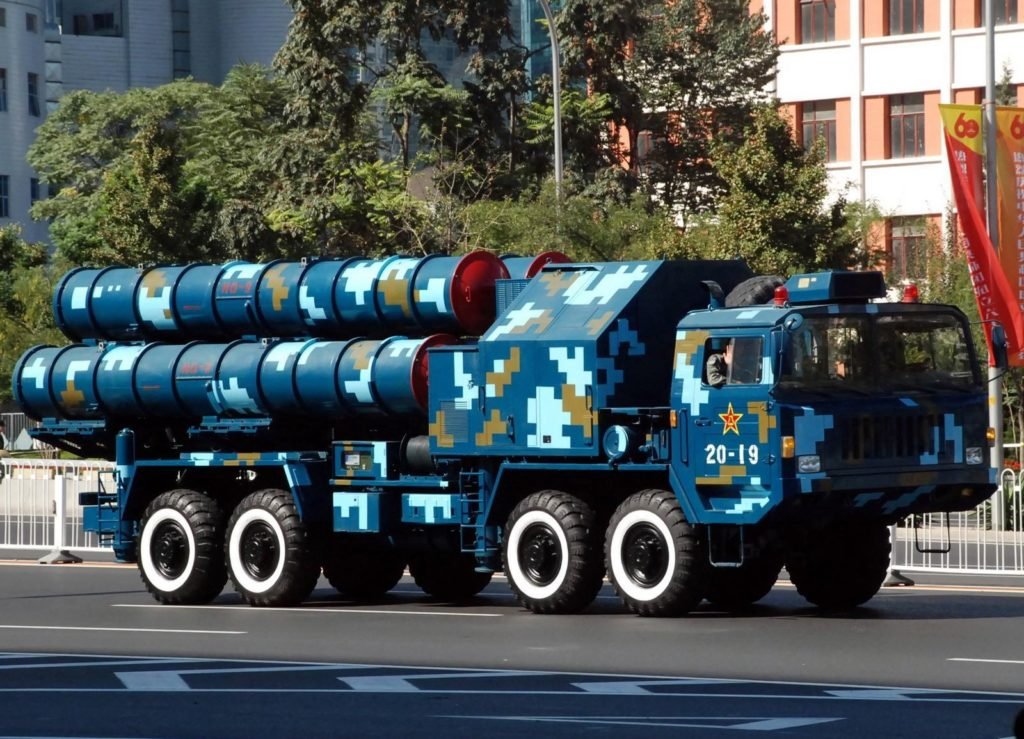 Russia Accused China of Spying and Illegally Copying Russian Military Hardware and Weapons: Chinese HQ-9 surface-to-air missiles that is based on stolen technology from Russian S-300 missile systems