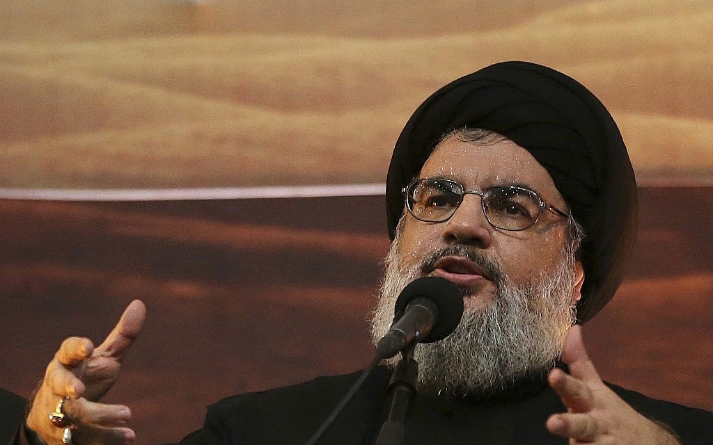 Hezbollah leader Hassan Nasrallah
