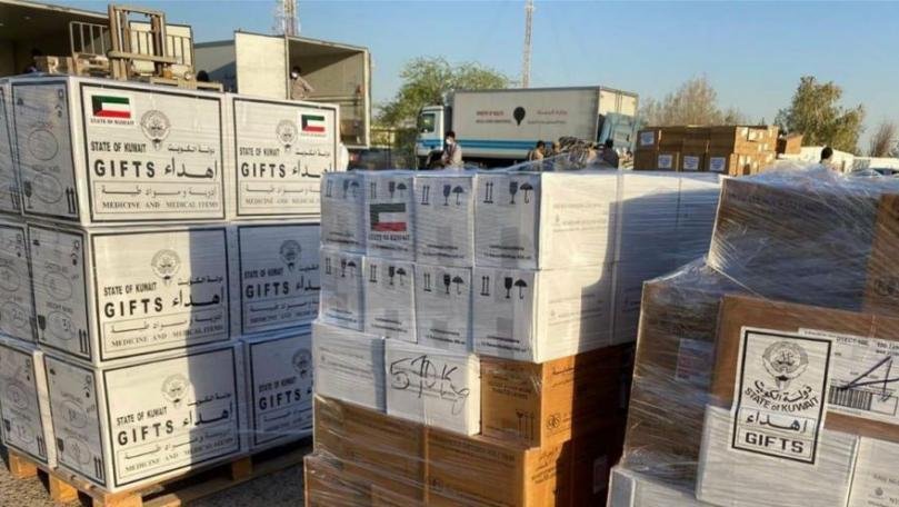Aid being Dispatched by Kuwait to Beirut, Lebanon