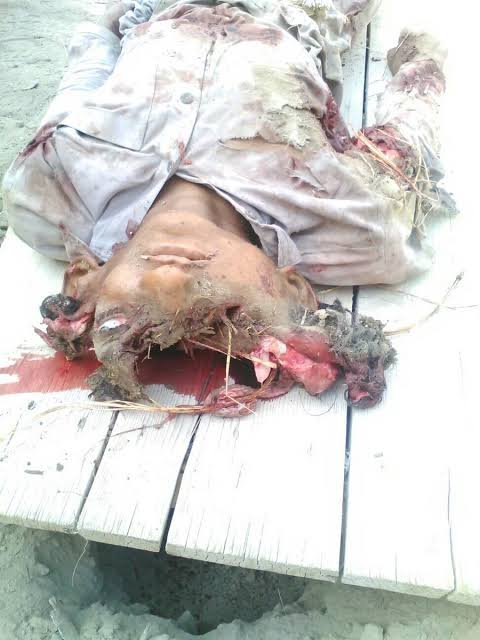 Image provided by Kahaan Baloch showing Barbarism of Pakistani Army continues
