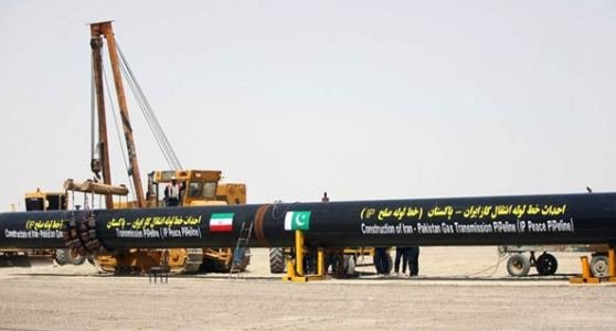 Picture of Iran Pakistan Gas Pipeline known as IP Peace Pipeline
