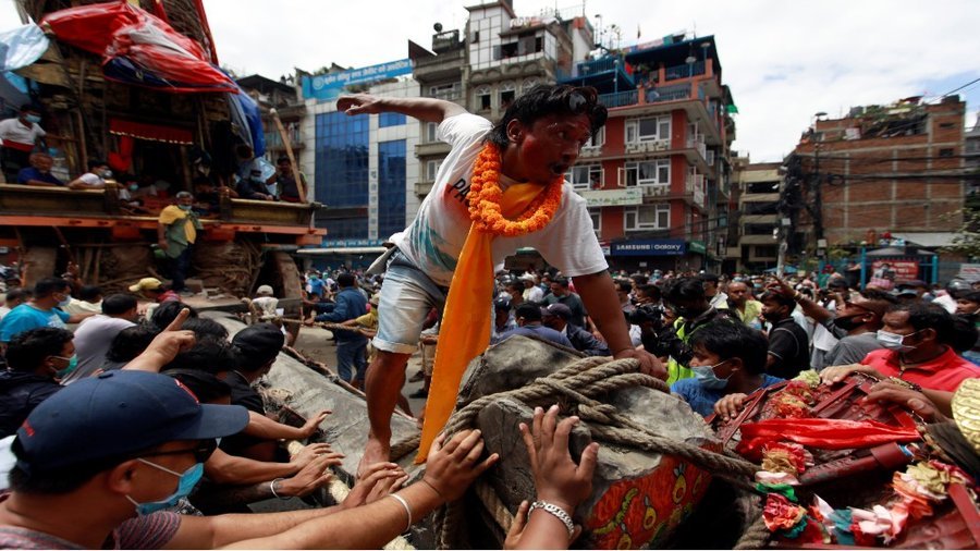 Anti-India Protests funded by China are OK in Nepal but not 1000 years old Celebrations Of Hindu Festivals