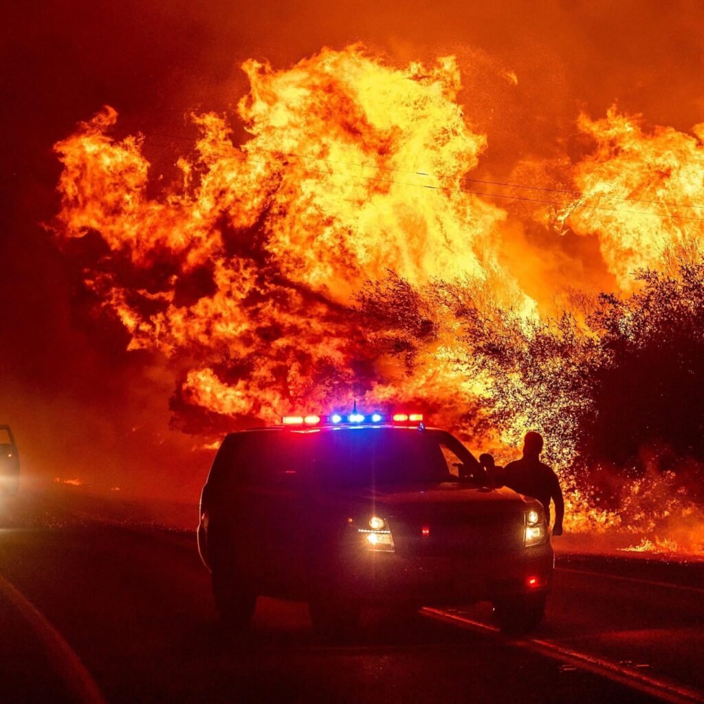 Fire in California