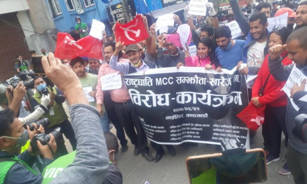 Anti-India Protests organized by Communists in Nepal funded by China - Where is the scare of Chinese Coronavirus in May/June Protests?