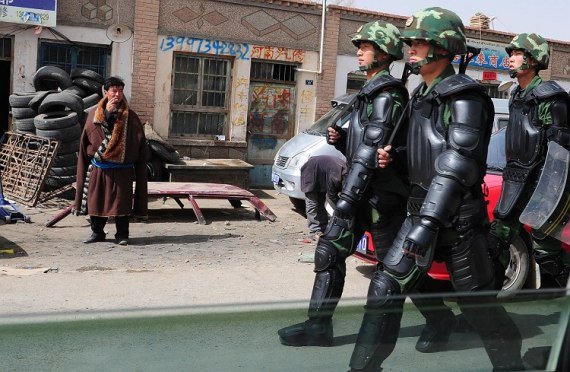 Increased Patrols by CCP Police in China Occupied Tibet