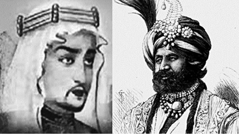 Pakistan is Killing Sindhi Hindus And Vandalizing Temples In Sindhudesh :  Muhammad Bin Qasim (Left). Raja Dahir Sen, the last Sindhi Hindu king of Sindhudesh (Right)