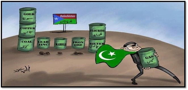 Pakistan A Garrison State : Pakistan Army Looting all natural resources from Occupied Balochistan