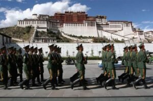 CCP Maintains A Military Occupation Of Tibet That Dates To The 1950s