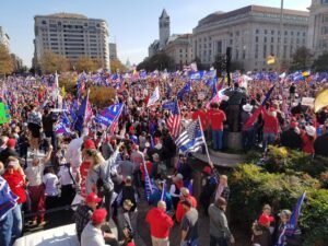 Thousands of Trump Supporters in Washington DC to Protest Against Election Frauds
