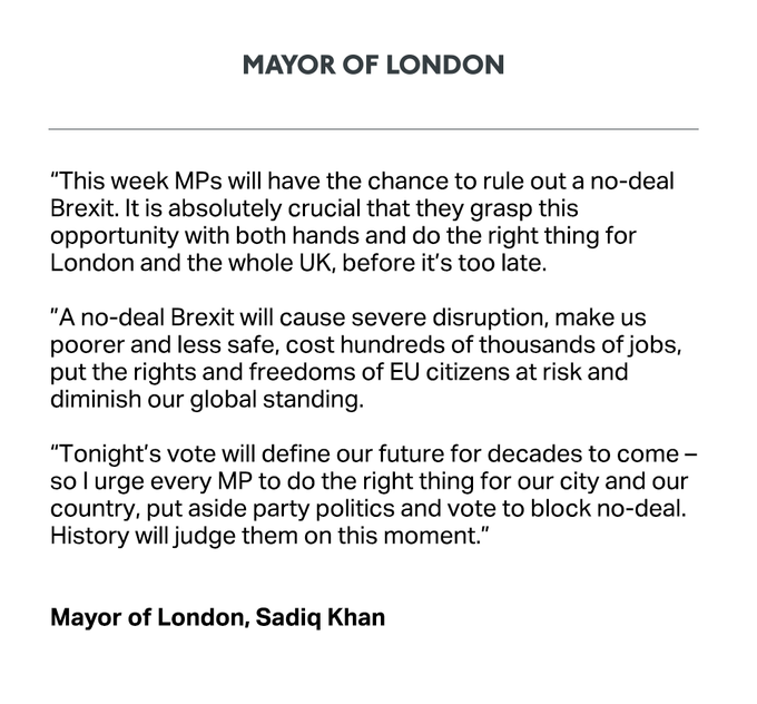 Mayor of Londonistan, Sadiq Khan’s Letter
