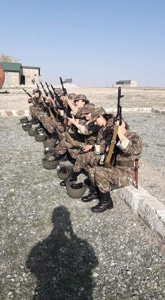 Armenian Women Join War Against Islamist Radical Terrorists Fighting Alongside Azerbaijan and Turkey