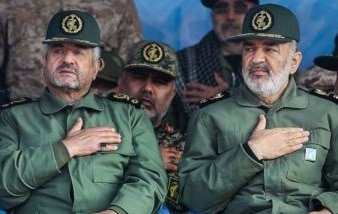 Inside Iran’s Army of Terror and Oppression: Revolutionary Guards (IRGC) - Commander-in-Chief Hossein Salami (left) and Mohammad Ali Jafari (right)