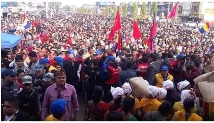 Protests Against Communist Govt in Nepal : People Want Monarchy Back