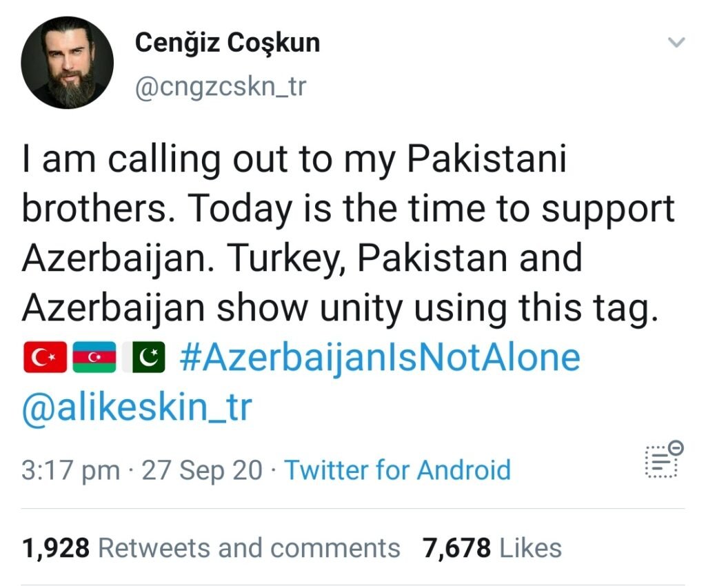 Pakistan Sent Terrorists from Peshawar to Azerbaijan to Fight Against Armenia
