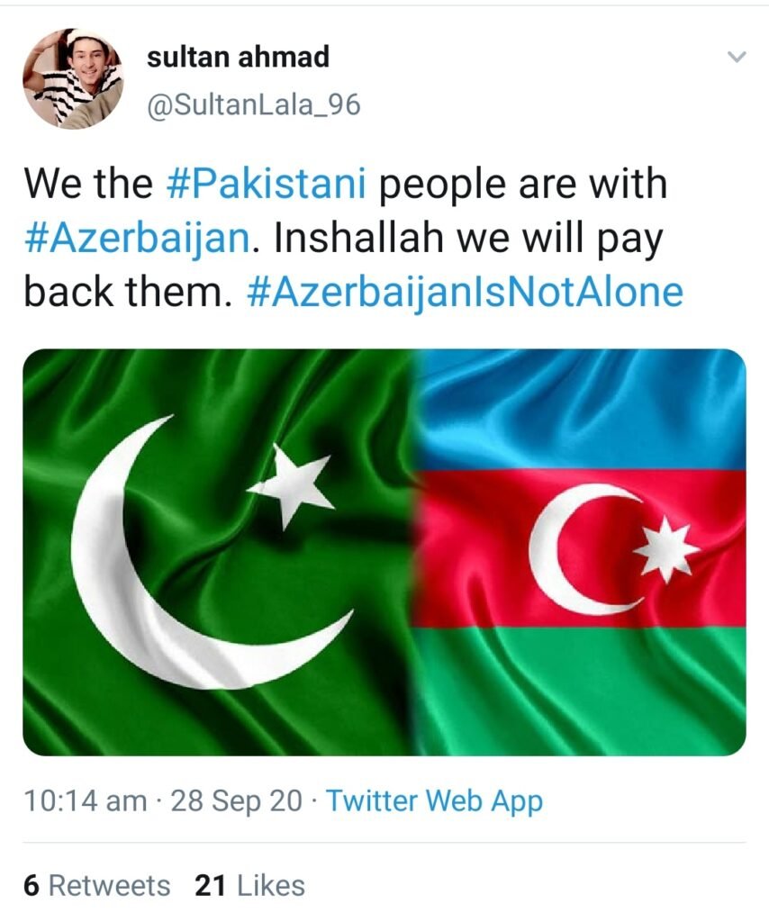 Pakistan Sent Terrorists from Peshawar to Azerbaijan to Fight Against Armenia