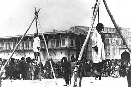 Armenians hanged in the street in Constantinople | Armenian Genocide | NewsComWorld.com