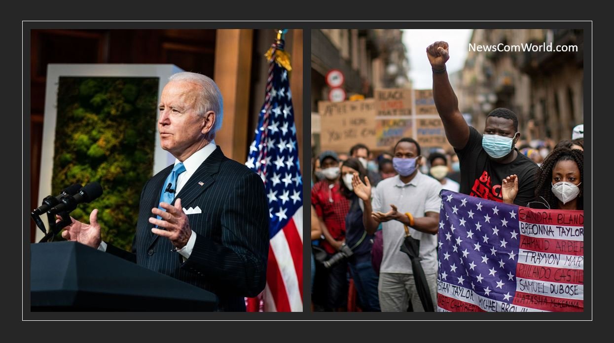Joe Biden Blamed for Terrorizing Black Communities by BLM, Says He is Worse Than Trump : Who is Controlling BLM? | NewsComWorld.com