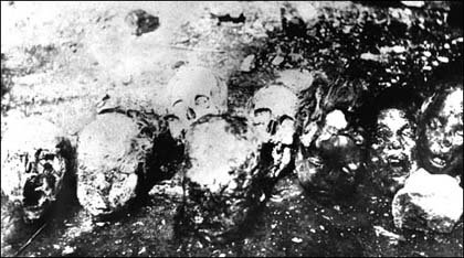 Skulls of Armenian deportees, 1915-1916 | Armenian Genocide | NewsComWorld.com
