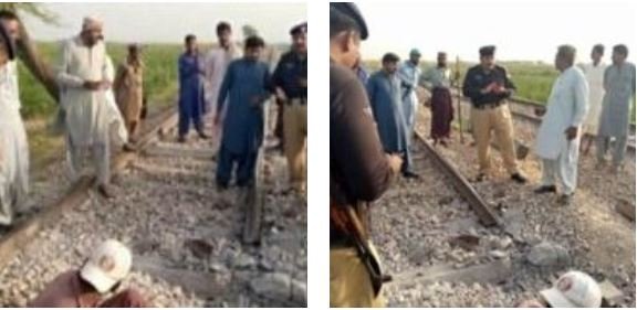 Sindhi Freedom Fighters blew up railway track used for transportation of Pakistani occupational forces. | NewsComWorld.com